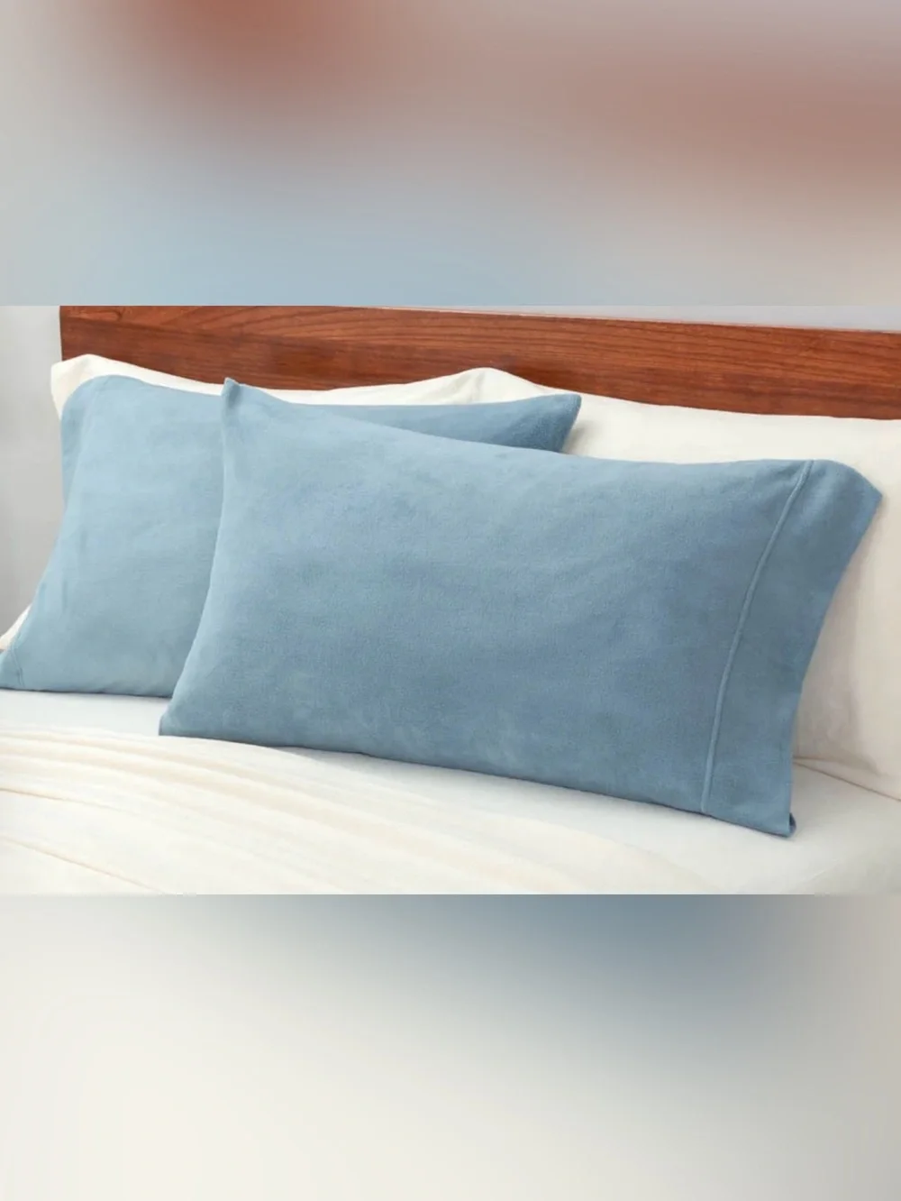 Berkshire Blanket 2 plush microfleece pillow cases